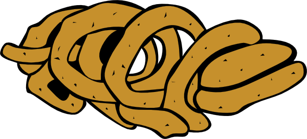 600x272 Onion Rings Clip Art