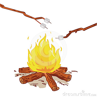 400x400 Camper Clipart Roast Marshmallow