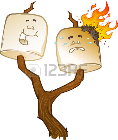 379x450 Marshmallow, Roasting, Fire Icon Vector Image. Can Also Be Used