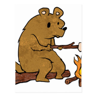 324x324 Roasting Marshmallows Cards