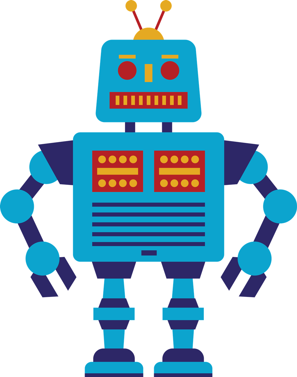 1000x1266 Robot Clip Art Free Clipart Images