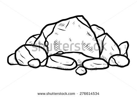 450x320 Pebble Clipart Cartoon Rock