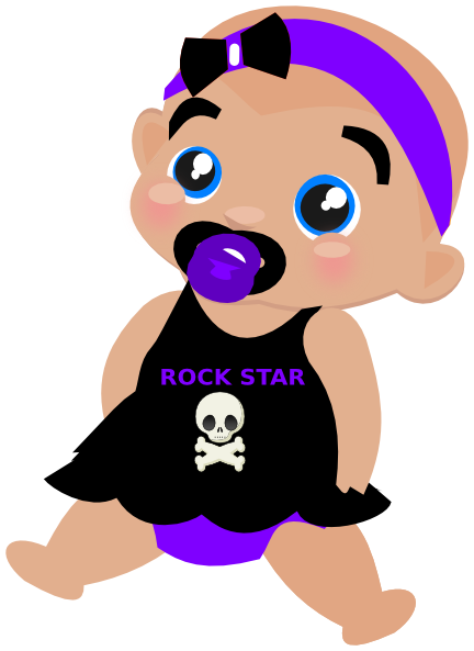 432x593 Rock Star Showing Post Clip Art 3