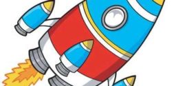 272x125 Free Cartoon Rocket Ship Clip Art Free Rocket Clipart Free Rocket