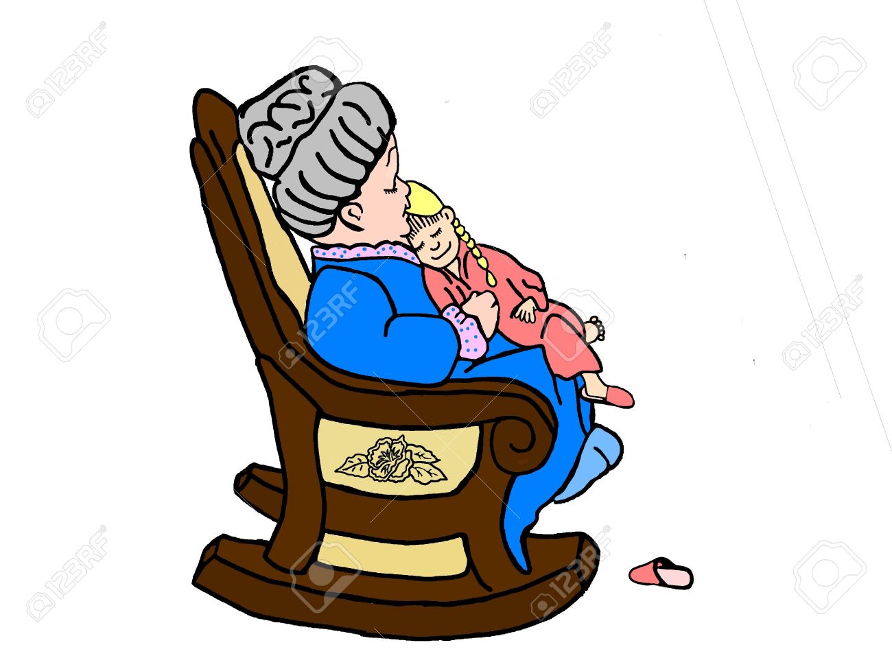 1300x975 Rocking Chair Grandma Clipart, Explore Pictures