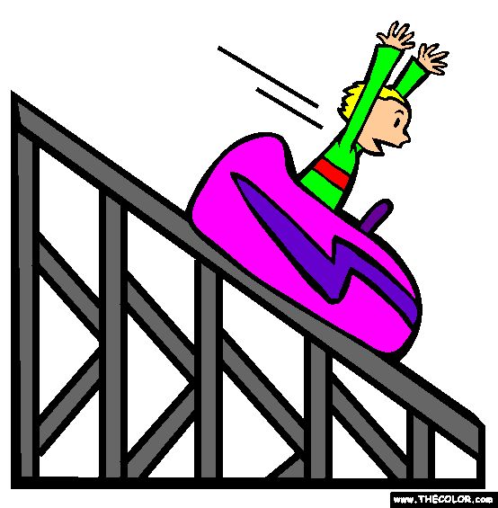 554x565 Roller Coaster The World Clip Art