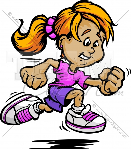 518x590 Running Girl Clipart Clipart Image.