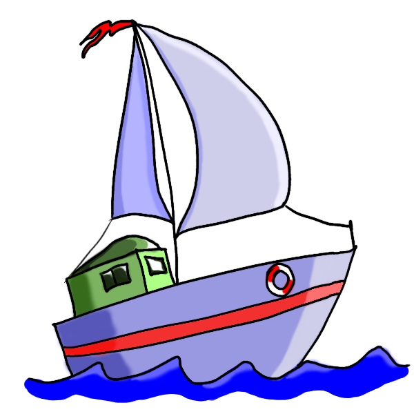 600x600 Sailing Ship Clipart Little Boat