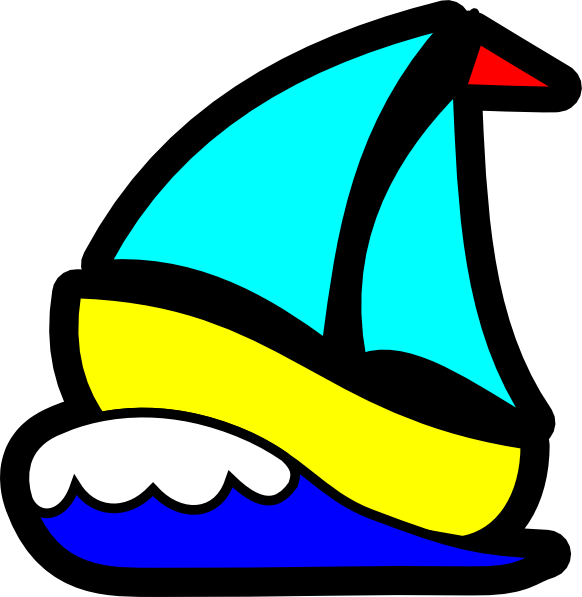 582x597 Sailboat Clip Art