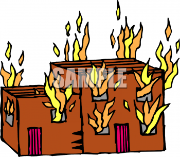 350x305 Fire Clipart School