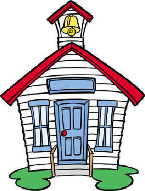 300x394 Cartoon School House Collection