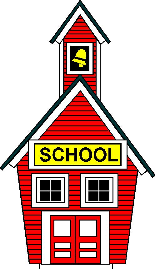 496x860 School House Cartoon
