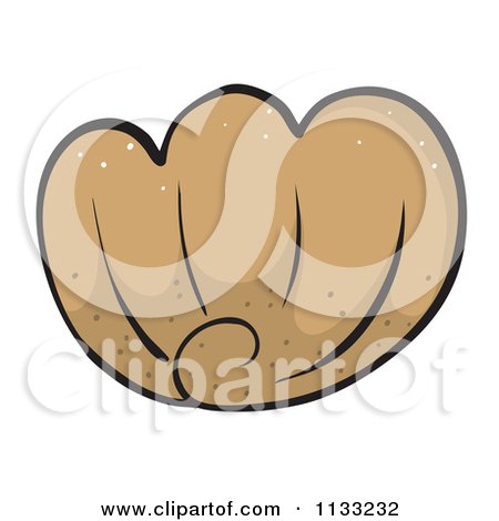 450x470 Cartoon Of A Brown And Beige Nautilus Sea Shell