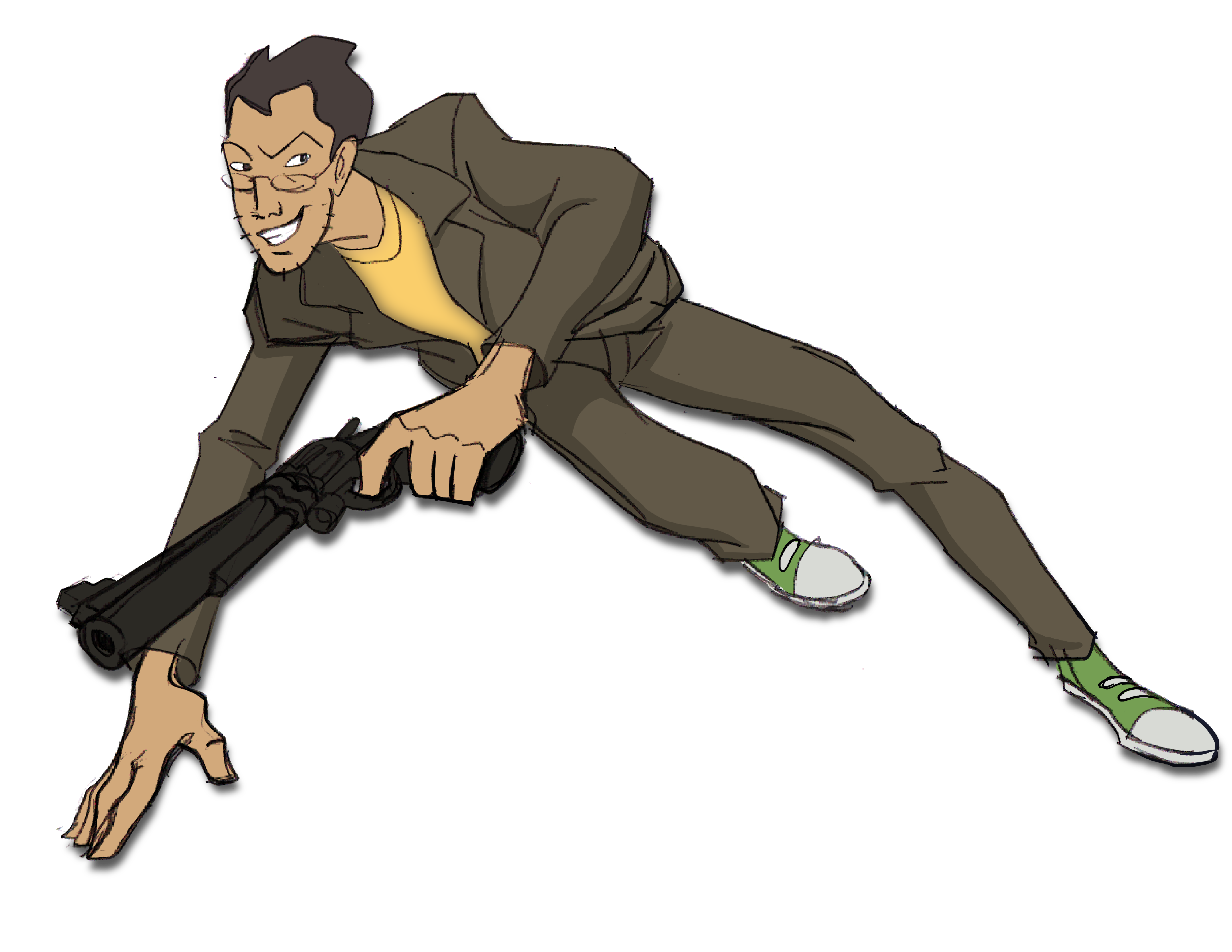 4320x3338 Riding Shotgun The Animated Series Indiegogo