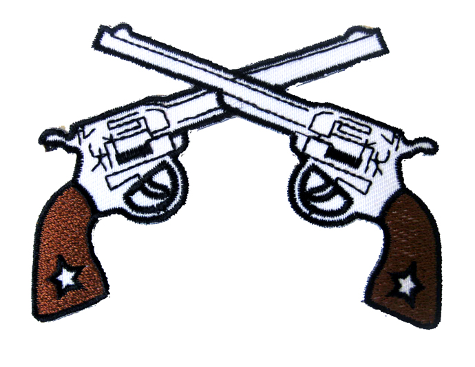 690x533 Crossed Guns Clipart