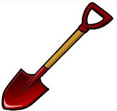 229x217 Free Shovel Clipart