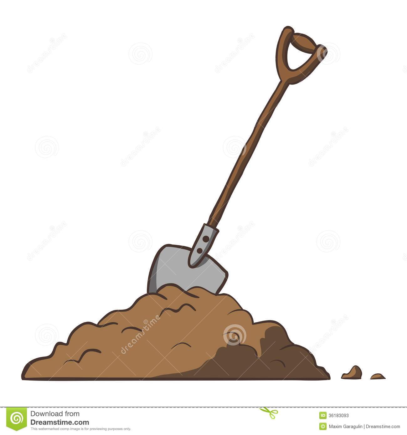 1300x1390 Shovel Dirt Clipart