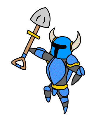 370x400 Shovel Knight Animation Gif