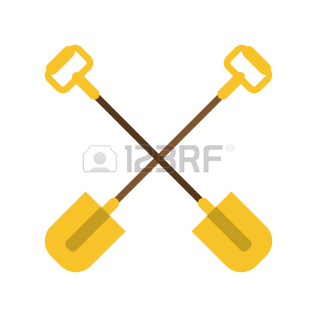 450x450 258 Crossed Shovels Cliparts, Stock Vector And Royalty Free