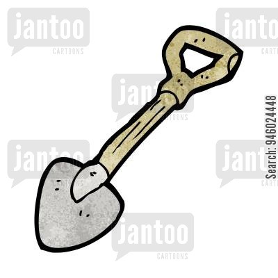 400x400 Shovels Cartoons