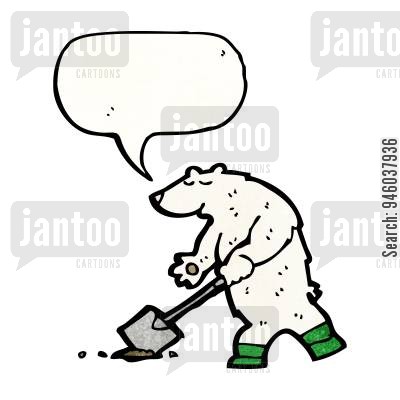 400x400 Snow Shovels Cartoons