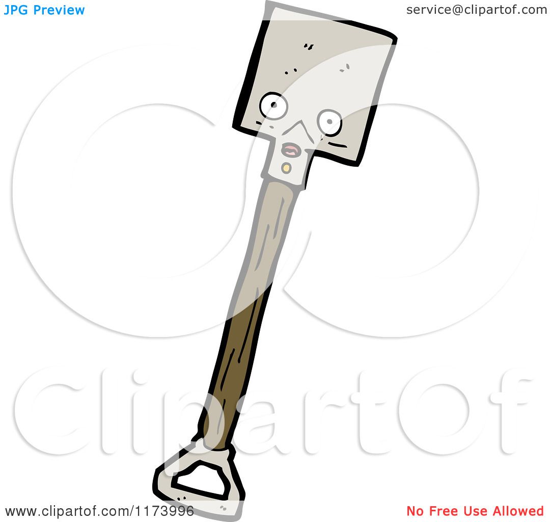 1080x1024 Cartoon Of A Spade Shovel