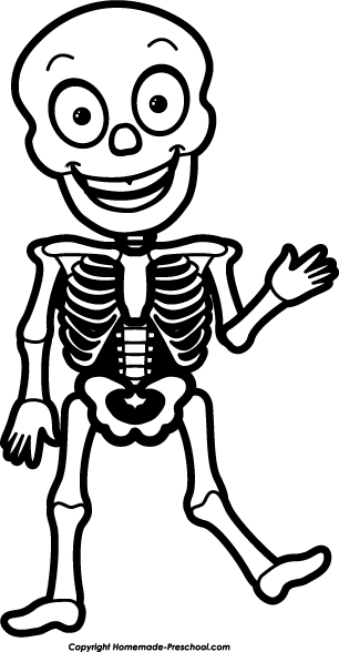 Cartoon Skeleton Clipart | Free download on ClipArtMag