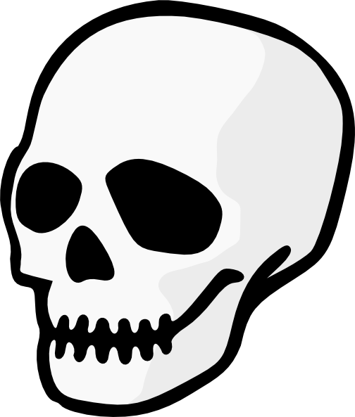 504x593 Purzen Skull Clip Art