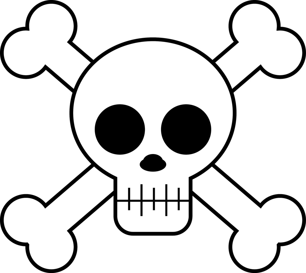 1024x911 Simple Skeleton Clipart