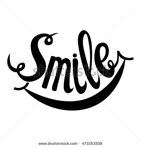 450x470 Smile Clipart Drawn