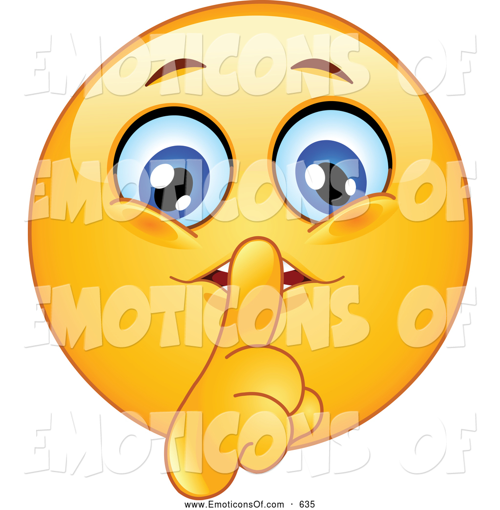 1024x1044 Clip Art Vector Cartoon Of A Cute Yellow Smiley Face Shushing By