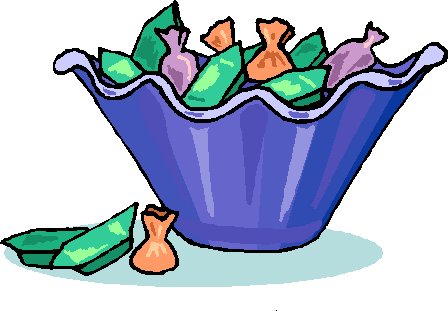 448x311 Cartoon Snack Table Clipart