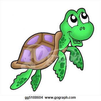 350x352 Clipart Sea Turtle