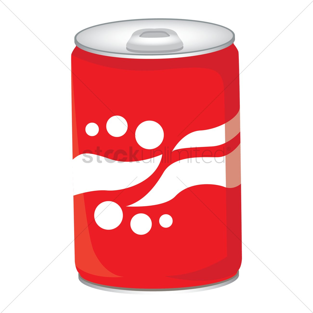 1300x1300 Soda Can Vector Image