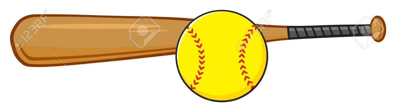 Cartoon Softball Bat | Free download on ClipArtMag