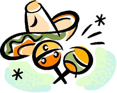 455x362 Spanish Words Clipart