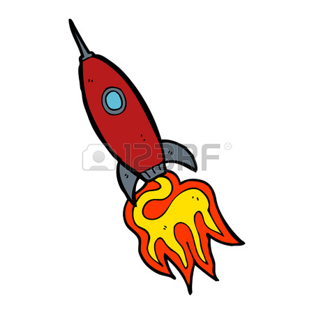 450x450 Cartoon Space Rocket Royalty Free Cliparts, Vectors, And Stock