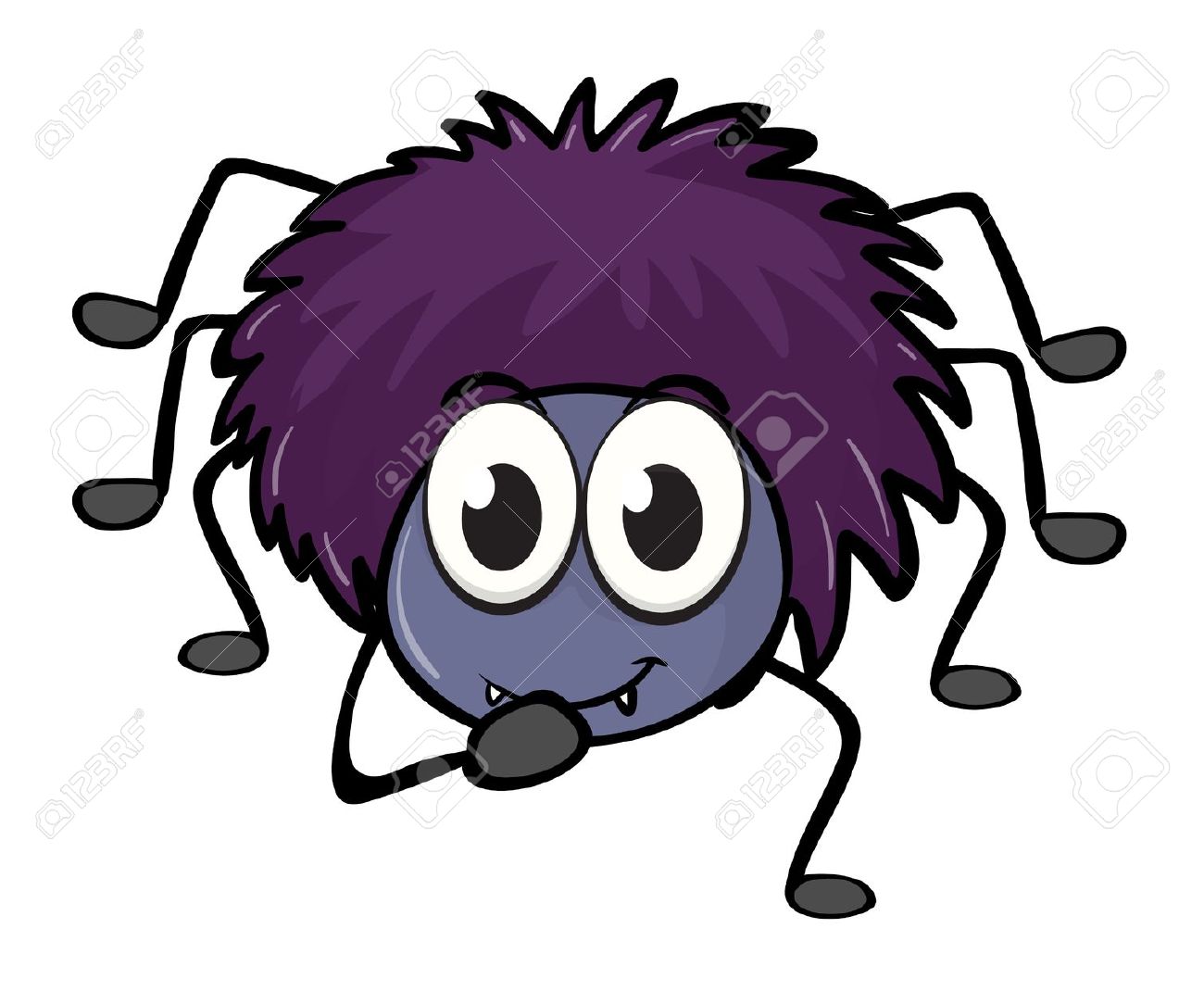 1300x1070 Cartoon Spider Clipart