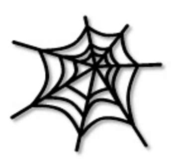 350x320 Cartoon Pictures Of Spider Webs