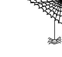 200x184 Corner Spider Web Clip Art