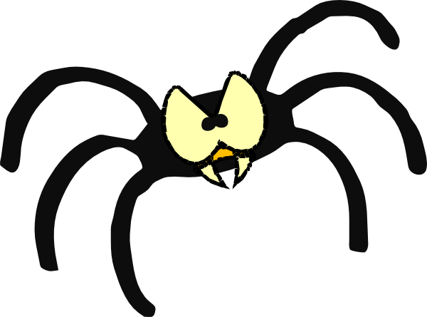 600x445 Spider Clipart
