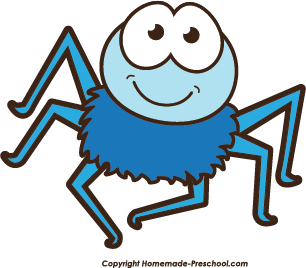 306x268 Spider Clipart Colorful