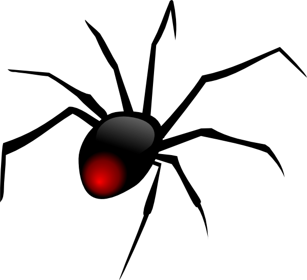 600x547 Cartoon Spider Cliparts