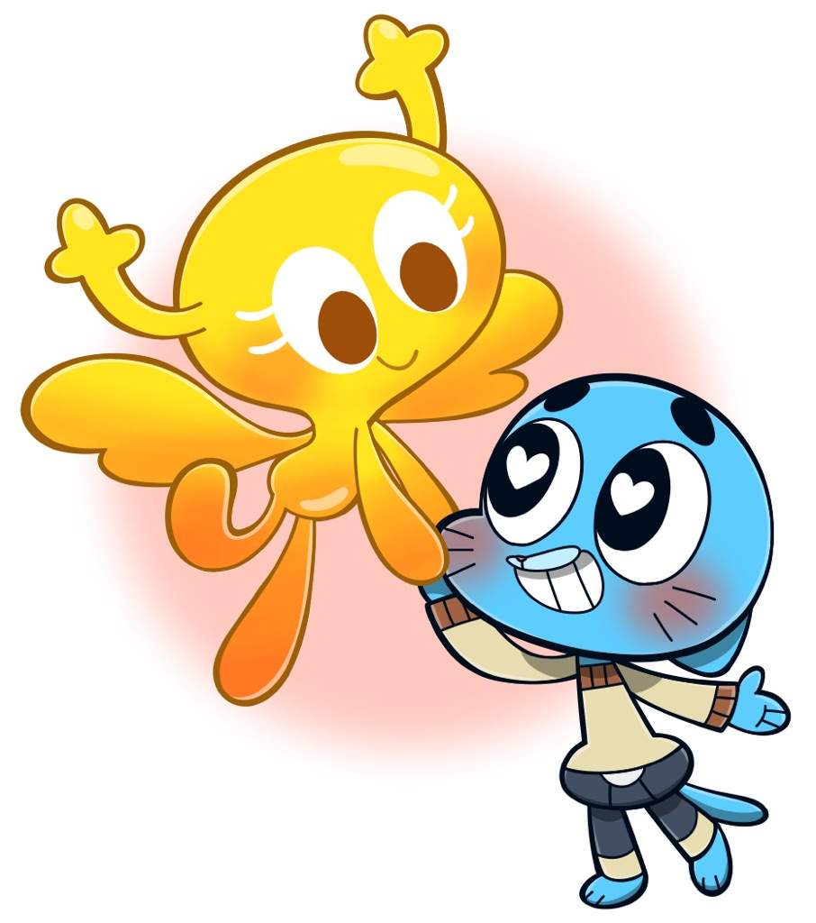 906x1024 Couple Spotlight Gumball And Penny Cartoon Amino