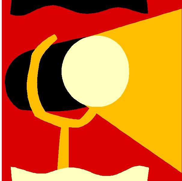 606x600 Cartoon Spotlight Clipart 2 Image