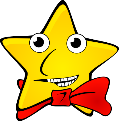 393x400 Free Star Clipart, 1 Page Of Public Domain Clip Art