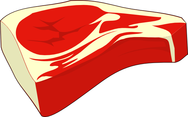 600x373 Steak Clip Art
