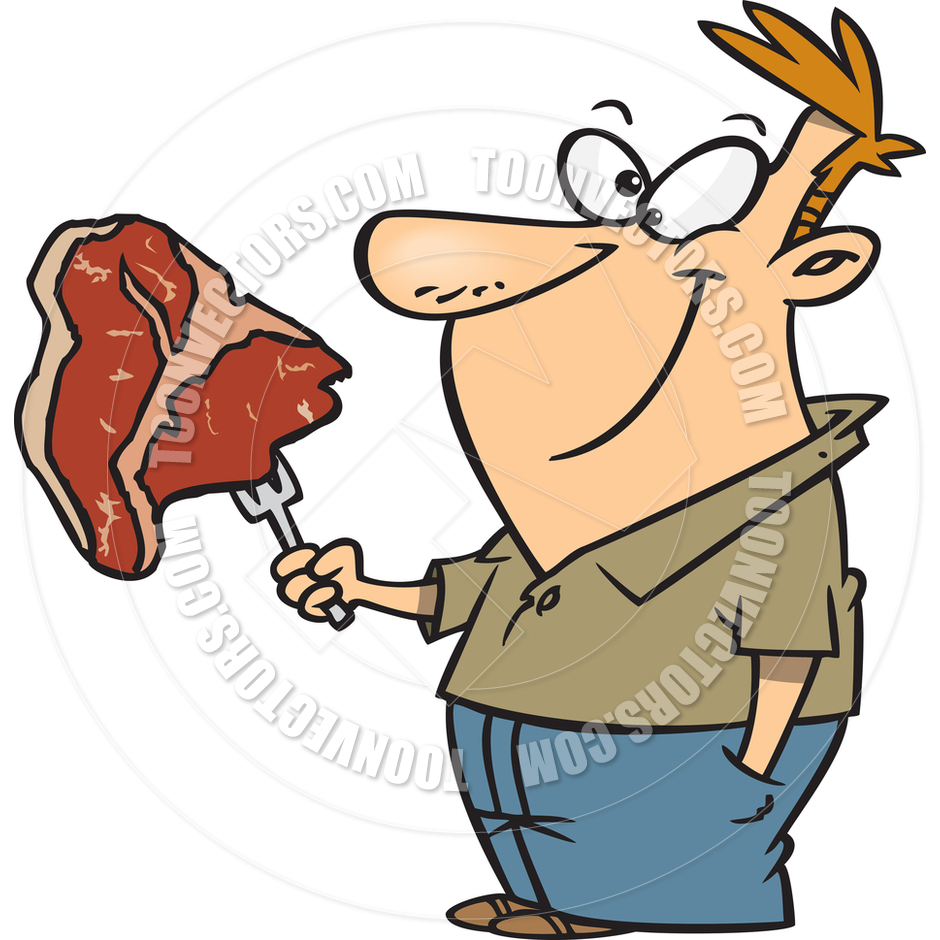 940x940 Steak Clipart Man