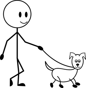 292x300 Dog Cartoon Clipart Image