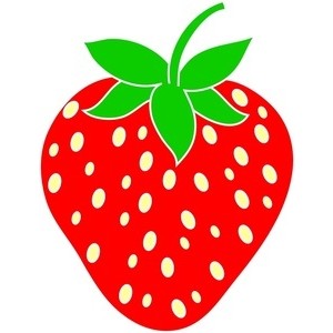 300x300 Strawberry Clipart Cartoon